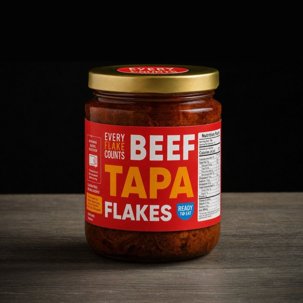 Every Flake Counts Gourmet Jar